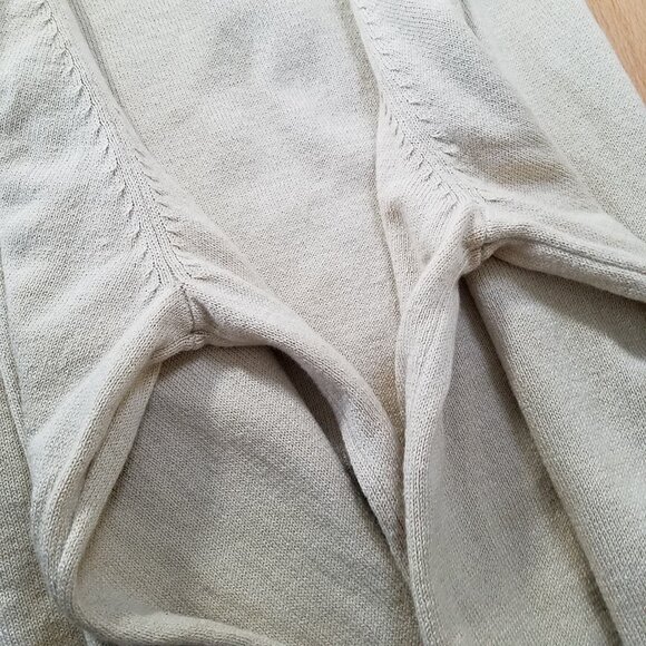 Paul Fredrick Men’s Polo Sweater –Size XL –Beige –Silk, Cashmere & Cotton Blend - Picture 11 of 14